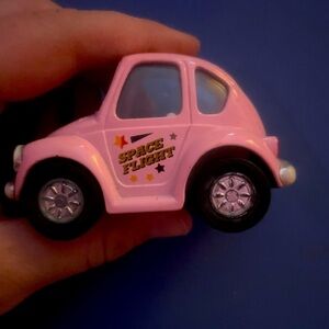 Vintage Volkswagen Bug Space Flight Metal Toy Car